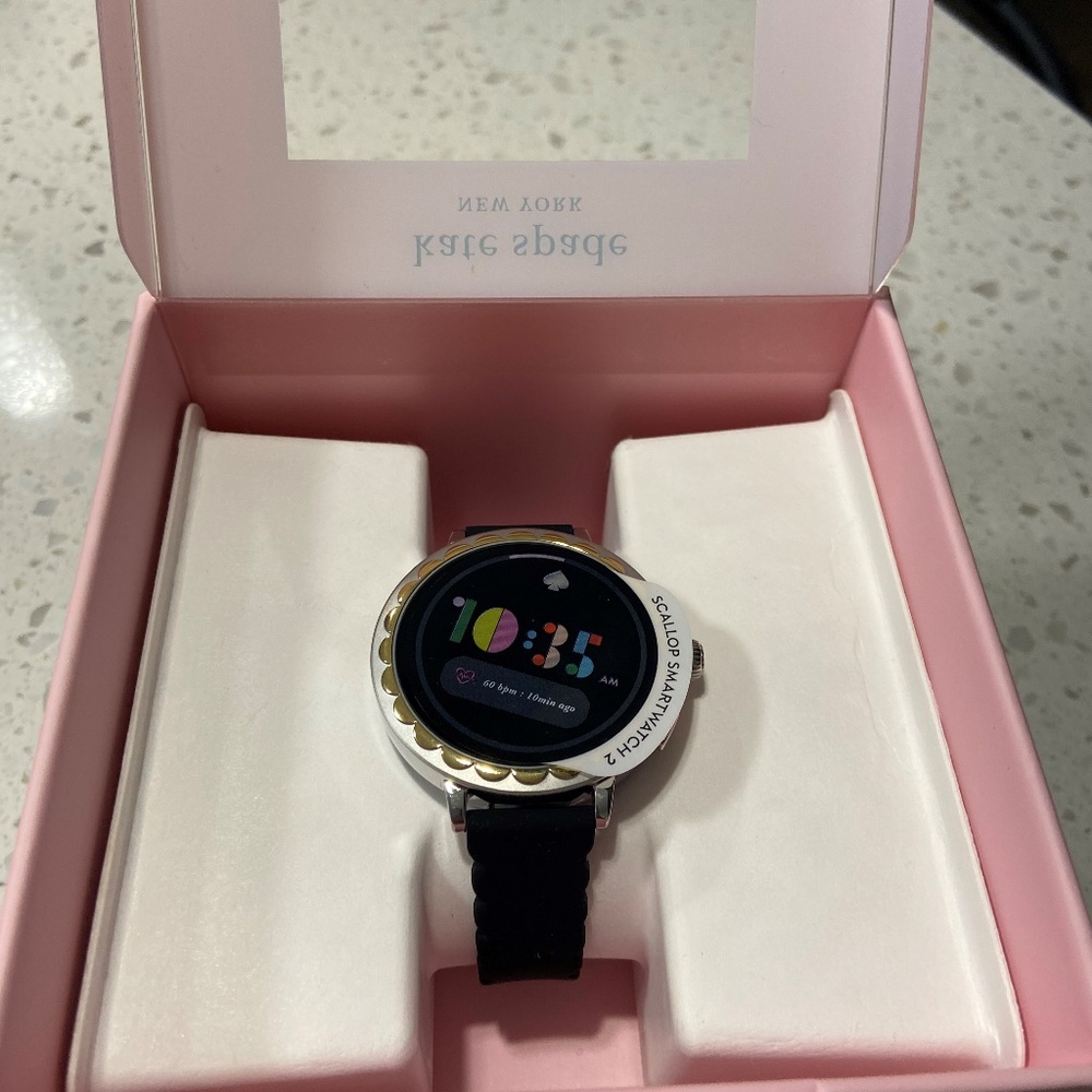 Kate Spade Scallop Stainless SmartWatch